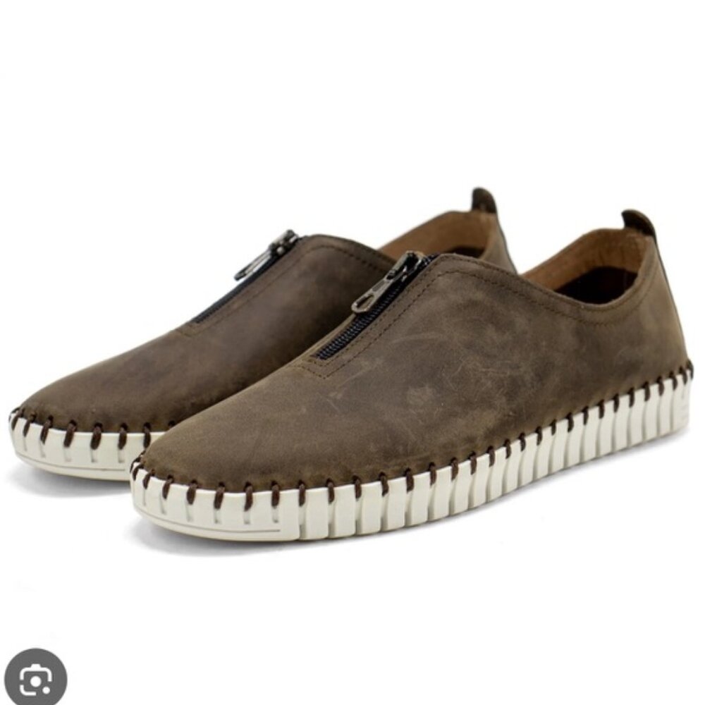 Eric Michael | Marlo Leather Sneakers - Size EU 38 / US 8